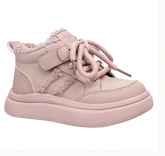 252B-Z42-6453 Роз 27-1,28-1,29-1,30-1,31-1,32-1 Flamingo Ботинки Повсед Дерби Иск.мат, Байка/Флис, ЭВА/ТЭП В/О жен