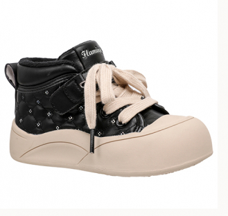 252B-Z42-6515 Чёр 26-1,27-1,28-1,29-1,30-1,31-1 Flamingo Ботинки Повсед Дерби Иск.мат, Байка/Флис, ЭВА В/О жен