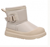 252D-Z47-6228 Беж 25-1,26-1,27-1,28-1,29-1,30-1 Flamingo П/сапоги Повсед Угги Иск.мат, Нат.шерсть, Резина Зима жен