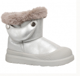 252D-Z47-6232 Сер 25-2,26-2,27-2,28-2,29-2,30-2 Flamingo П/сапоги Повсед Угги Иск.мат, Нат.шерсть, Резина Зима жен