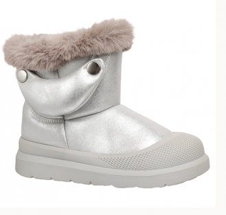 252D-Z47-6232 Сер 25-2,26-2,27-2,28-2,29-2,30-2 Flamingo П/сапоги Повсед Угги Иск.мат, Нат.шерсть, Резина Зима жен