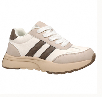 252K-Z42-6256 Беж 32-1,33-1,34-1,35-1,36-1,37-1 Flamingo П/ботинки Актив.отдых Кроссовки Иск.мат, Текстиль, ЭВА/ТЭП В/О Муж