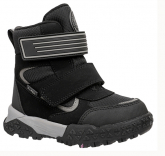 252M-G5-6286 Чёр 27-2,28-2,29-2,30-2,31-2,32-2,33-2 Flamingo Ботинки Повсед Оксфорд Иск.мат, Мемб/нат.шерсть, ТЭП Зима Муж