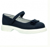 252T-G6-6207 Син 28-1,29-1,30-2,31-1,32-1 Flamingo Туфли Школа Mary Jane Иск.мат, Кожподклад Лето жен