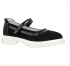 252T-G6-6208 Чёр 28-1,29-1,30-2,31-1,32-1 Flamingo Туфли Школа Mary Jane Иск.мат, Кожподклад, ПУ Лето жен