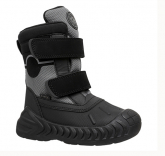 252M-G5-6292 Чёр и сер 27-2,28-2,29-2,30-2,31-2,32-2,33-2 Flamingo Ботинки Повсед Оксфорд Иск.мат, Мемб/нат.шерсть, ТЭП Зима Муж