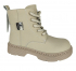 252B-Z3-6399 Беж 27-1,28-1,29-1,30-1,31-1,32-1 Flamingo Ботинки Повсед Дерби Иск.мат, Байка/Флис, ТЭП В/О жен