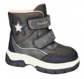 252D-Z3-6526 Сер 23-1,24-1,25-1,26-1,27-1,28-1 Flamingo Ботинки Повсед Оксфорд Иск.мат, Нат.шерсть, ТЭП Зима жен