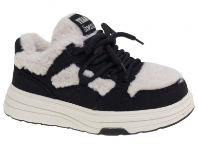 R095396031BK Чёр 32-1,33-1,34-2,35-1,36-2,37-1 Сказка П/ботинки Актив.отдых Кроссовки Иск.мат, Байка/Флис В/О жен