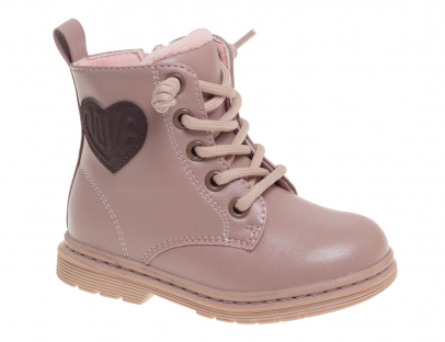 R223195016P Роз 22-2,23-2,24-2,25-2,26-2 Сказка Ботинки Повсед Дерби Иск.мат, Байка/Флис В/О жен