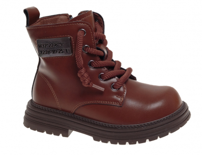 R881995529BR Кор 27-1,28-1,29-2,30-1,31-1,32-2 Сказка Ботинки Повсед Дерби Иск.мат, Байка/Флис В/О жен