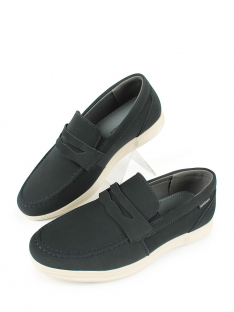 AL 14468 Син 32-1,33-1,34-1,35-1,36-1,37-1 Antilopa П/ботинки Школа Лоферы Иск.мат, Кожподклад, полим.мат В/О Муж