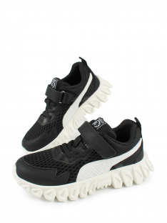 AL 14534 Чёр 32-1,33-1,34-1,35-1,36-1,37-1 Antilopa П/ботинки Актив.отдых Кроссовки Текстиль, Текстиль, полим.мат В/О Муж