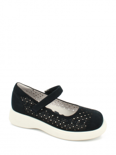 AL 14537 Син 31-2,32-1,33-1,34-1,35-1 Antilopa Туфли Школа Mary Jane Иск.мат, Кожподклад, полим.мат Лето жен