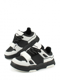 AL 14735 Чёр 34-1,35-1,36-1,37-1,38-1,39-1 Antilopa П/ботинки Актив.отдых Кроссовки Иск.мат, Текстиль, полим.мат В/О Муж