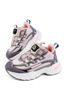 AL 14766 Роз 31-1,32-1,33-1,34-1,35-1,36-1 Antilopa Ботинки Актив.отдых Кроссовки Иск.мат, Текстиль, полим.мат В/О жен