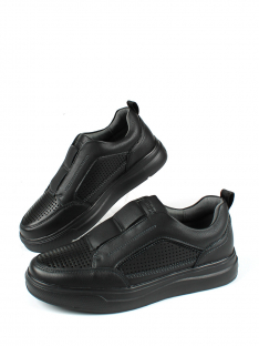 AL 14786 Чёр 36-1,37-1,38-1,39-1,40-1,41-1 Antilopa П/ботинки Актив.отдых Кроссовки Иск.мат, Кожподклад, полим.мат В/О Муж