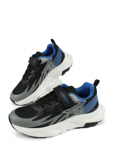 AL 15468 Чёр 28-1,29-1,30-1,31-1,32-1,33-1 Antilopa П/ботинки Актив.отдых Кроссовки Текстиль, Текстиль, полим.мат В/О Муж