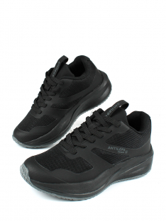 AL 15491 Чёр 35-1,36-1,37-1,38-1,39-1,40-1 Antilopa П/ботинки Актив.отдых Кроссовки Текстиль, Текстиль, полим.мат В/О Муж