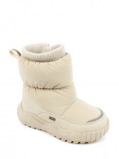 AL 15649 Беж 28-1,29-1,30-1,31-1,32-1,33-1 Antilopa П/сапоги Повсед Дутики Иск.мат, Мемб/нат.шерсть, полим.мат Зима жен