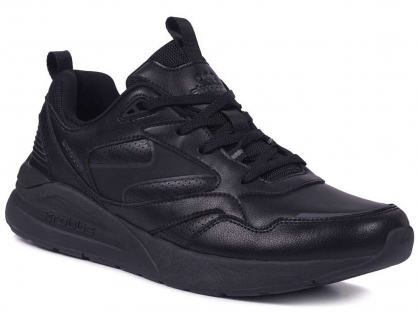 C3793-3 Чёр 41-1,42-2,43-2,44-2,45-1 Strobbs П/ботинки Актив.отдых Кроссовки Иск.мат, Текстиль, ЭВА,Резина,ТПУ вставка В/О Муж