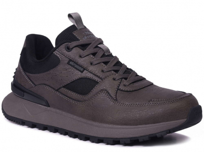 C3795-10 Сер 41-1,42-2,43-2,44-2,45-1 Strobbs П/ботинки Актив.отдых Кроссовки Нат.кожа, Текстиль, ЭВА,Резина,ТПУ вставка В/О Муж