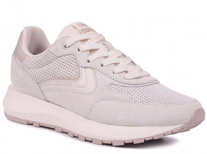 F7674-16 Беж 36-1,37-2,38-2,39-2,40-1 Strobbs П/ботинки Актив.отдых Кроссовки Нат.кожа, Текстиль, ЭВА,Резина В/О Муж