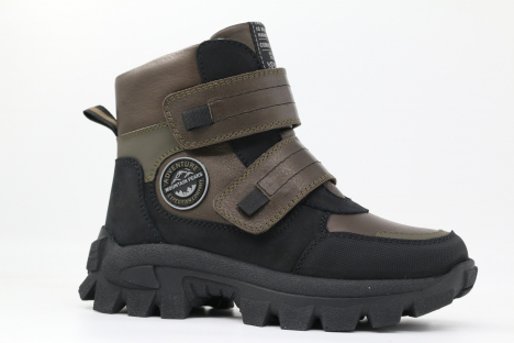 63326т-2 хаки 31-1,32-1,33-1,34-1,35-1 Kapika Ботинки Повсед Оксфорд Нат.кожа, Нат.шерсть, ТЭП (термоэластопласт) Зима Муж