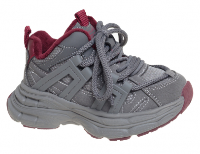 R173395632GR Сер 27-1,28-1,29-2,30-1,31-1,32-2 Сказка П/ботинки Актив.отдых Кроссовки Иск.мат, Текстиль В/О Муж