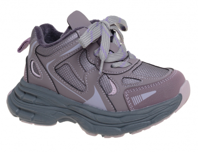 R173395633PE Фиол 27-1,28-1,29-2,30-1,31-1,32-2 Сказка П/ботинки Актив.отдых Кроссовки Иск.мат, Текстиль В/О жен