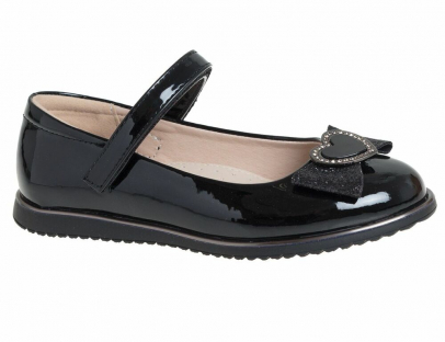 R757604536BKP Чёр 29-1,30-2,31-2,32-2,33-1 Сказка Туфли Школа Mary Jane Иск.мат, Кожподклад Лето жен