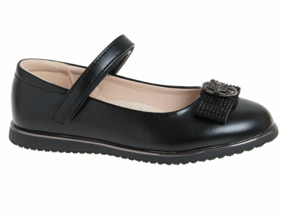 R757604538BK Чёр 29-1,30-2,31-2,32-2,33-1 Сказка Туфли Школа Mary Jane Иск.мат, Кожподклад Лето жен