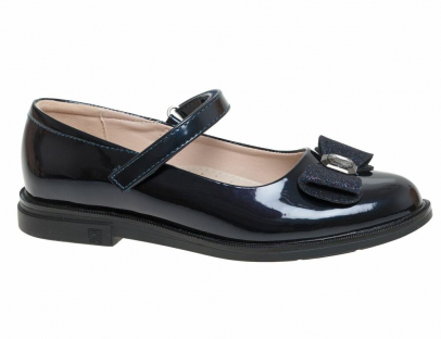 R767104567DBP Т.син 33-1,34-1,35-2,36-2,37-1,37,5-1 Сказка Туфли Школа Mary Jane Иск.мат, Кожподклад Лето жен