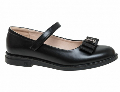 R767104569BK Чёр 33-1,34-1,35-2,36-2,37-1,37,5-1 Сказка Туфли Школа Mary Jane Иск.мат, Кожподклад Лето жен