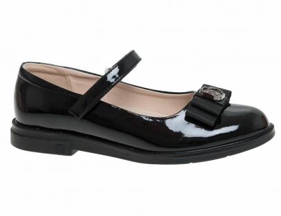 R767104569BKP Чёр 33-1,34-1,35-2,36-2,37-1,37,5-1 Сказка Туфли Школа Mary Jane Иск.мат, Кожподклад Лето жен