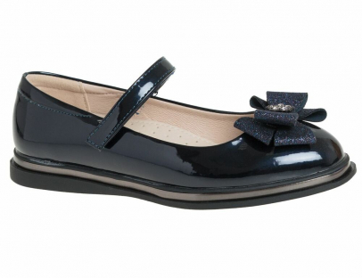R967204571DBP Т.син 33-1,34-1,35-2,36-2,37-1,37,5-1 Сказка Туфли Школа Mary Jane Иск.мат, Кожподклад Лето жен