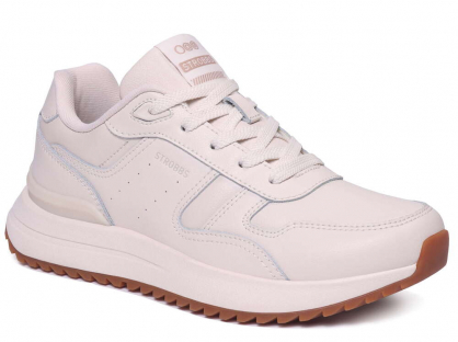 F7679-16 Беж 36-1,37-2,38-2,39-2,40-1 Strobbs П/ботинки Актив.отдых Кроссовки Нат.кожа, Текстиль, ЭВА,Резина,ТПУ вставка В/О Муж