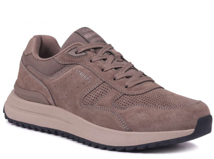 C3809-17 Кор 41-1,42-2,43-2,44-2,45-1 Strobbs П/ботинки Актив.отдых Кроссовки Нат.кожа, Текстиль, ЭВА,Резина,ТПУ вставка В/О Муж