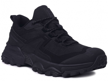 C3840-3 Чёр 41-1,42-2,43-2,44-2,45-1 Strobbs П/ботинки Актив.отдых Кроссовки Текстиль, Текстиль, ЭВА,Резина,ТПУ вставка В/О Муж