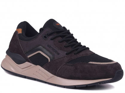 C3820-17 Кор 41-1,42-2,43-2,44-2,45-1 Strobbs П/ботинки Актив.отдых Кроссовки Иск.мат, Текстиль, ПУ,Резина,ТПУ вставка В/О Муж