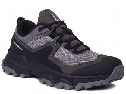 C3840-10 Сер 41-1,42-2,43-2,44-2,45-1 Strobbs П/ботинки Актив.отдых Кроссовки Иск.мат, Текстиль, ЭВА,Резина,ТПУ вставка В/О Муж