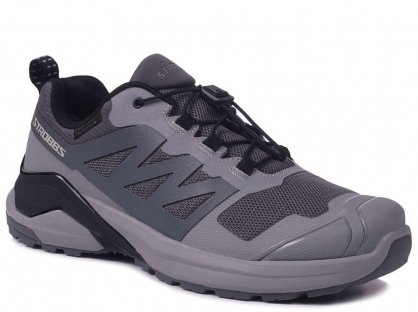 C3742-10 Сер 41-1,42-2,43-2,44-2,45-1 Strobbs П/ботинки Актив.отдых Кроссовки Иск.мат, Текстиль, ЭВА,Резина,ТПУ вставка В/О Муж