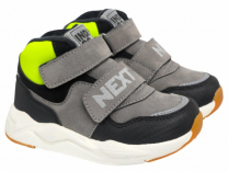 97-022E2 Сер 24-2,25-2,26-2,27-3,28-3 Indigo kids Ботинки Повсед Оксфорд Иск.мат, Байка/Флис, ЭВА / ТЭП В/О Муж