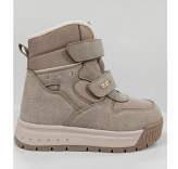 43534-2 Беж 31-1,32-1,33-1,34-1,35-1 Kapika Ботинки Повсед Оксфорд Нат.кожа, Мемб/нат.шерсть, ЭВА/ТЭП Зима жен