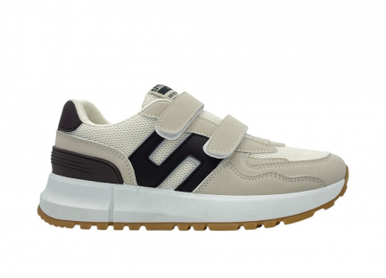 731908-1 Беж 32-1,33-1,34-1,35-1,36-1,37-1 Kapika П/ботинки Актив.отдых Кроссовки Иск.мат, Текстиль, ПВХ В/О Муж