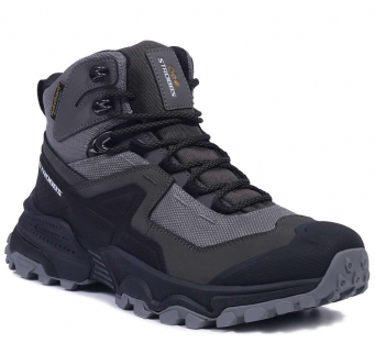 C9443-10 Серый/Хаки 41-1,42-2,43-2,44-2,45-1 Strobbs Ботинки Повсед Оксфорд Иск.мат, Thinsulate, ЭВА,Резина,ТПУ вставка Зима Муж