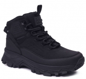 F8541-3 Чёр 36-1,37-2,38-2,39-2,40-1 Strobbs Ботинки Повсед Оксфорд Иск.мат, Нат.шерсть, ЭВА,Резина Зима Муж