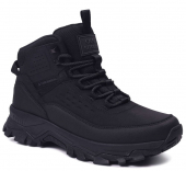 C9455-3 Чёр 41-1,42-2,43-2,44-2,45-1 Strobbs Ботинки Повсед Оксфорд Иск.мат, Нат.шерсть, ЭВА,Резина Зима Муж