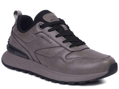 C3815-10 Сер 41-1,42-2,43-2,44-2,45-1 Strobbs П/ботинки Актив.отдых Кроссовки Иск.мат, Текстиль, ЭВА,Резина,ТПУ вставка В/О Муж