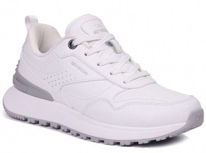 F7684-6 Бел 36-1,37-2,38-2,39-2,40-1 Strobbs П/ботинки Актив.отдых Кроссовки Иск.мат, Текстиль, ЭВА,Резина,ТПУ вставка В/О жен